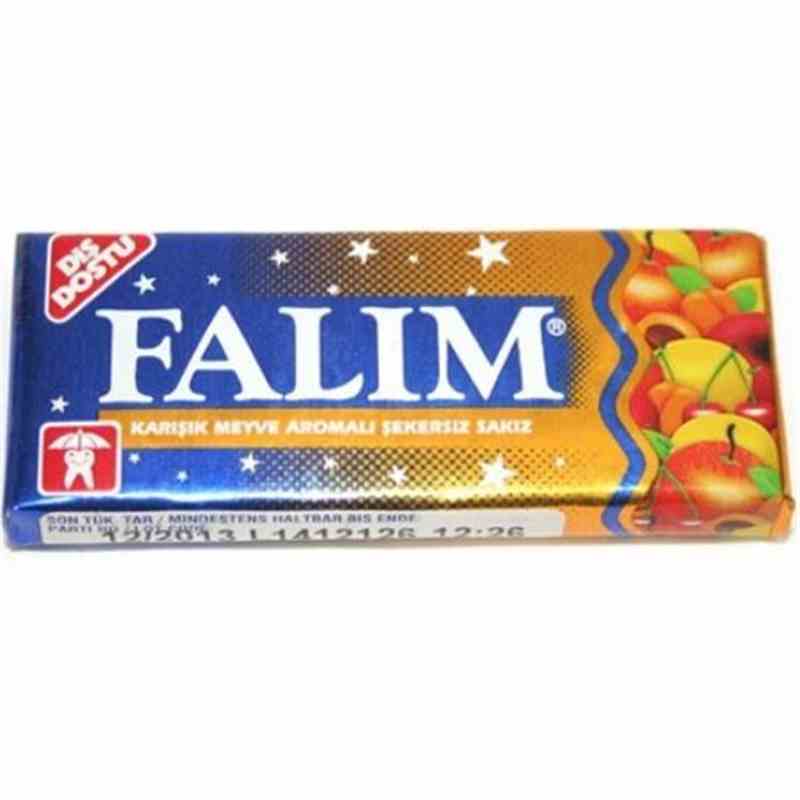 Kaugummi Falim 5`er - Frucht ( Meyve ) Karton