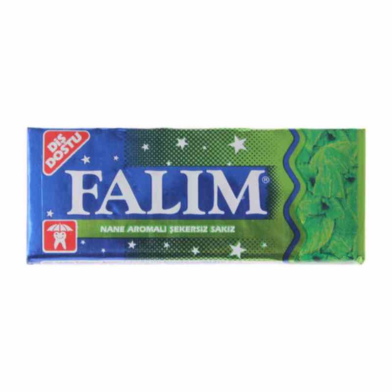Kaugummi Falim 5`er - Minze (Nane) Karton