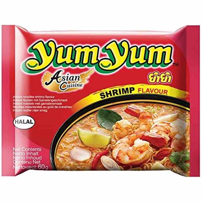 Nudel YumYum 60g - Shrimp Karton