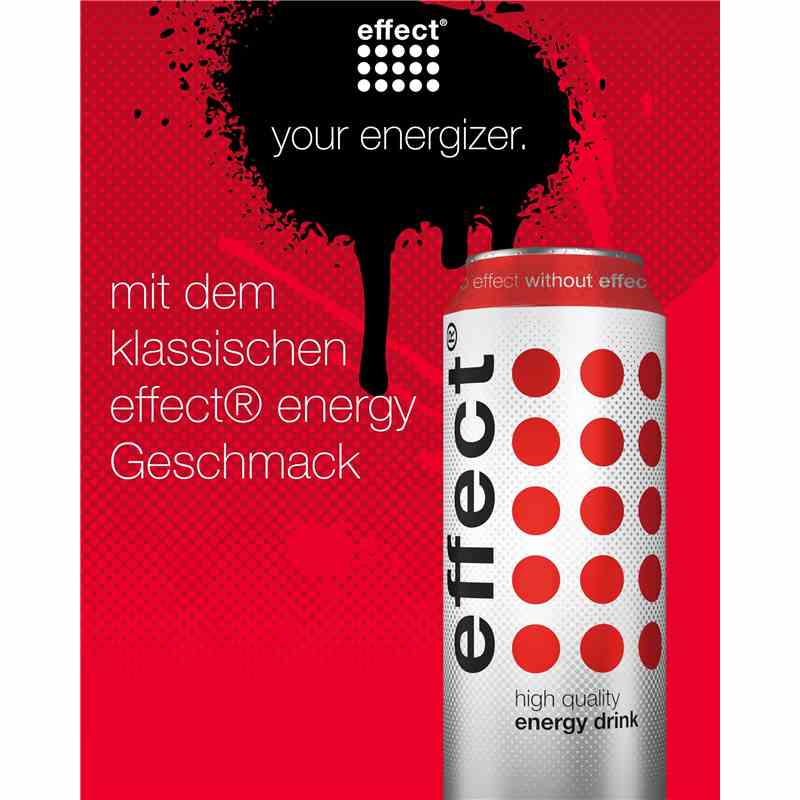 Effect 330ml - Energy Drink Karton