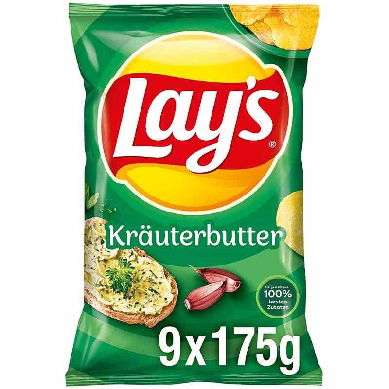 Lay´s 150g - Kräuterbutter Karton