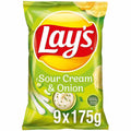 Lay´s 150g - Sour Cream & Onion Karton