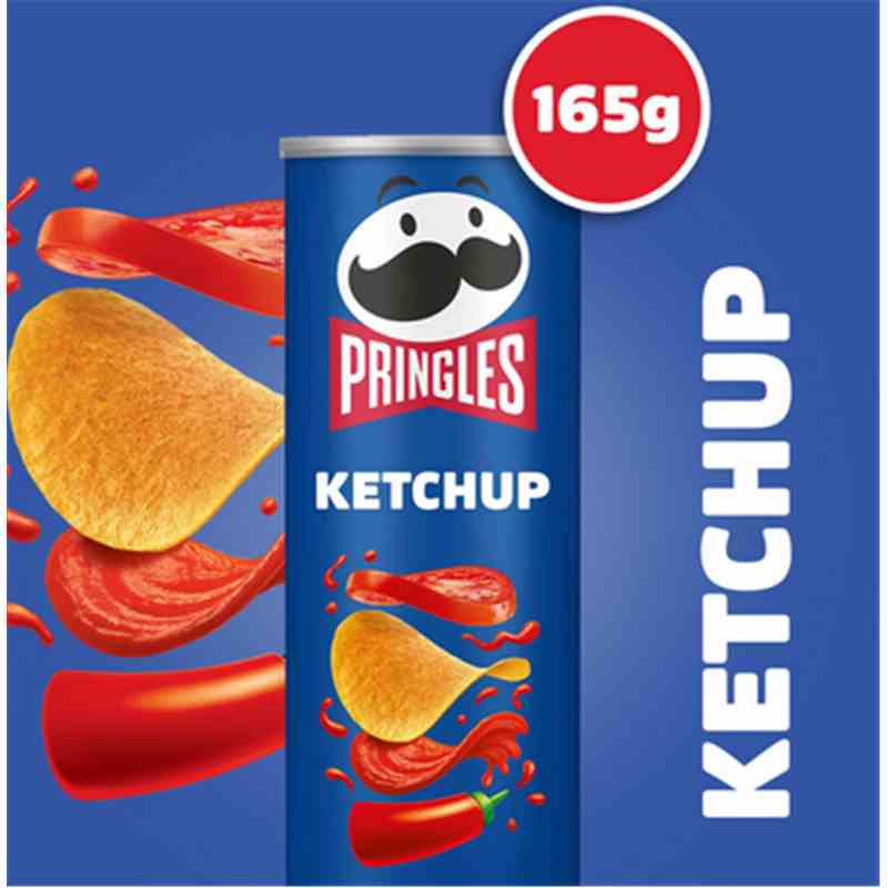Pringels 165g - Ketchup Karton