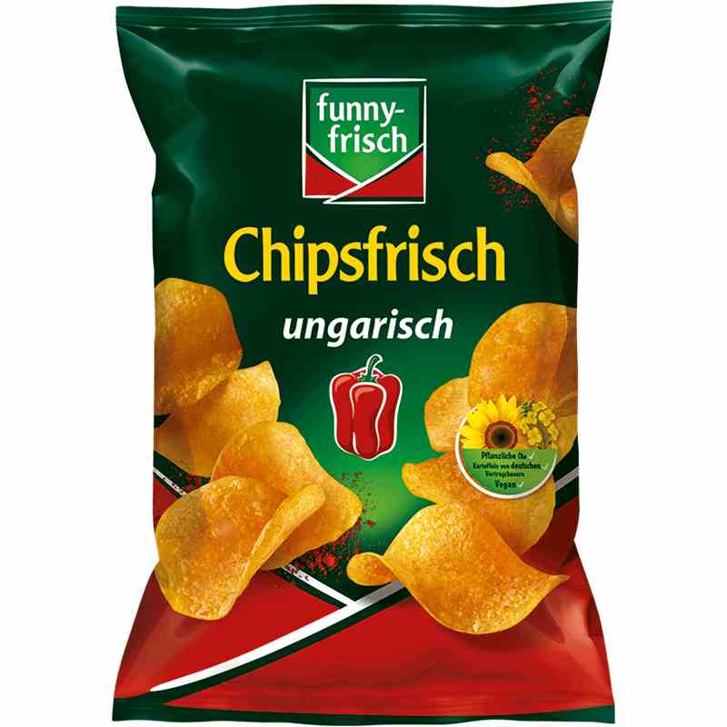 funny-frisch Chips Paprika 10x150g