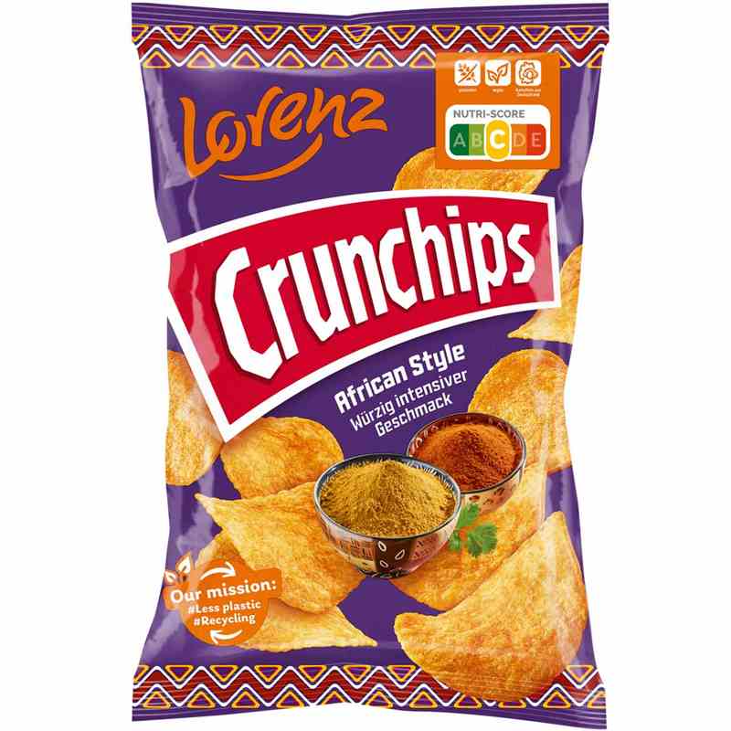 Crunchips 150g - African Style Karton