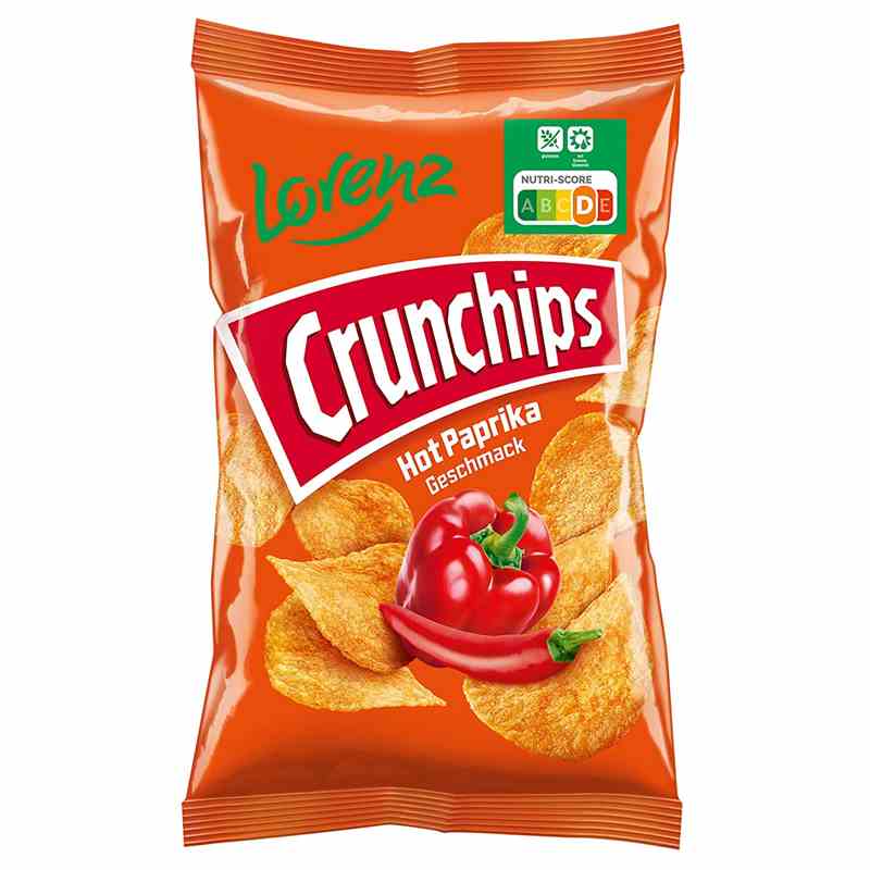 Crunchips 150g - Hot Paprika Karton