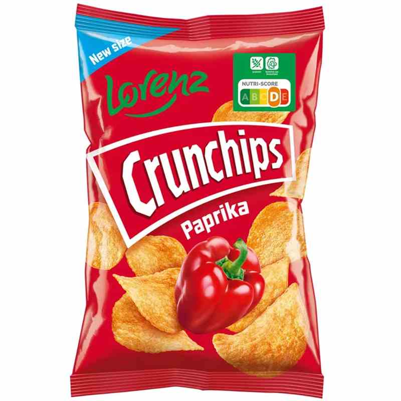 Crunchips 150g - Paprika Karton