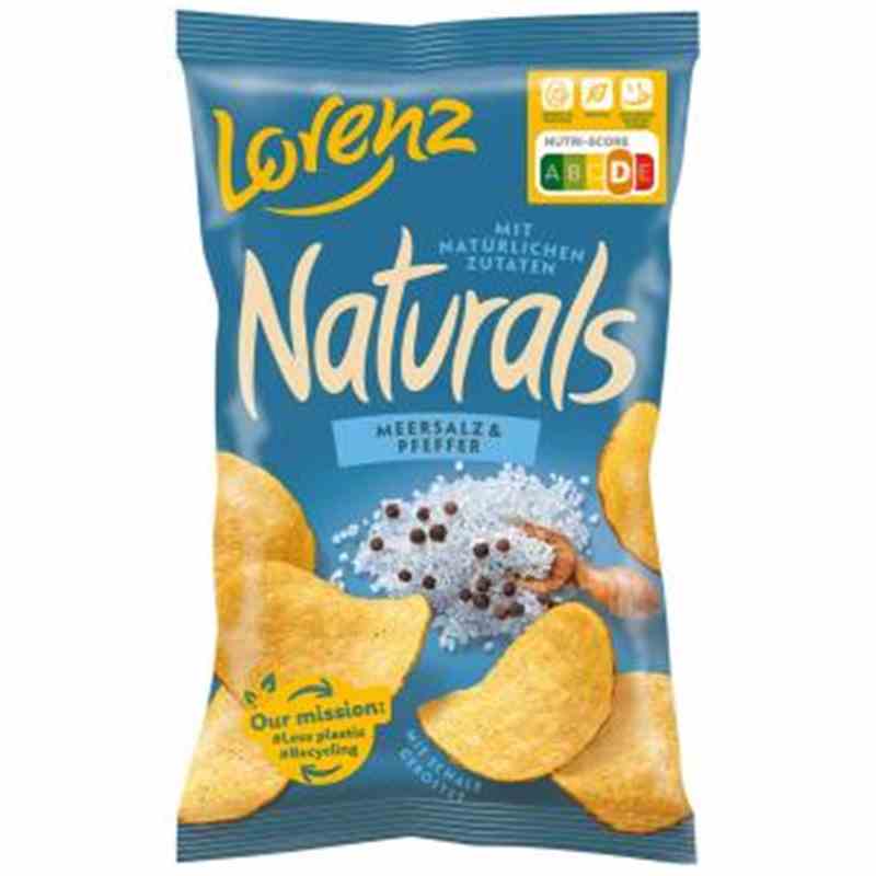 Naturals 95g - Meersalz & Pfeffer Karton