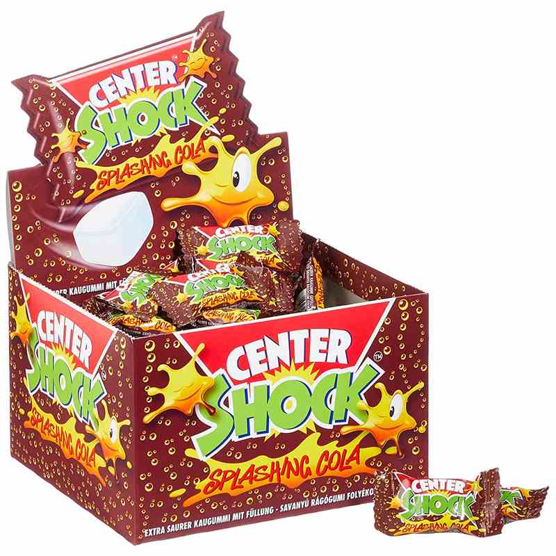 Kaugummi Center Chock 100g - Cola Karton