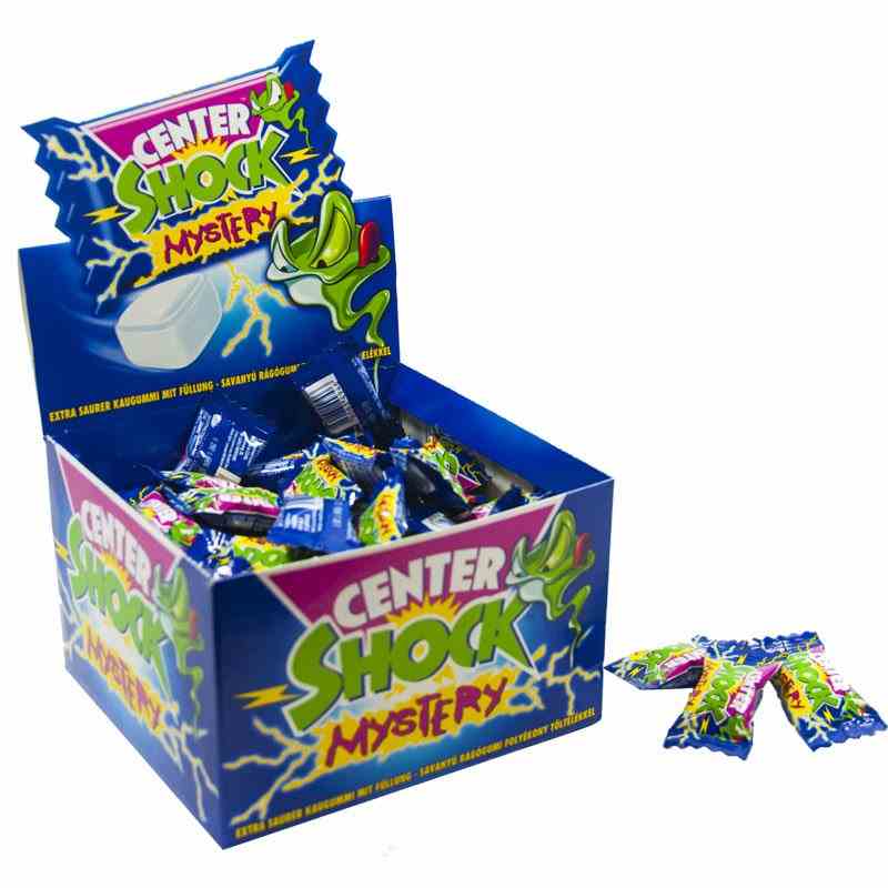 Kaugummi Center Shock 100g - Mystery Karton