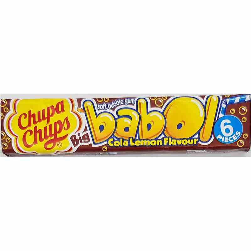 Kaugummi Chupa Ch. Babol 27g - Cola - Zitrone Karton