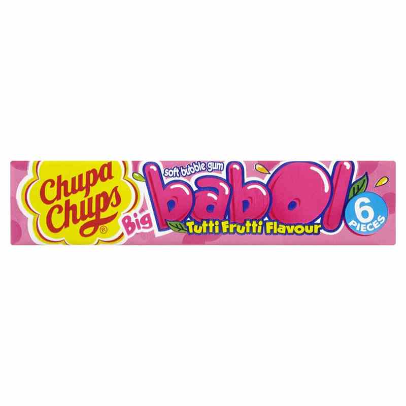 Kaugummi Chupa Ch. Babol 27g - Tutti Frutti Karton