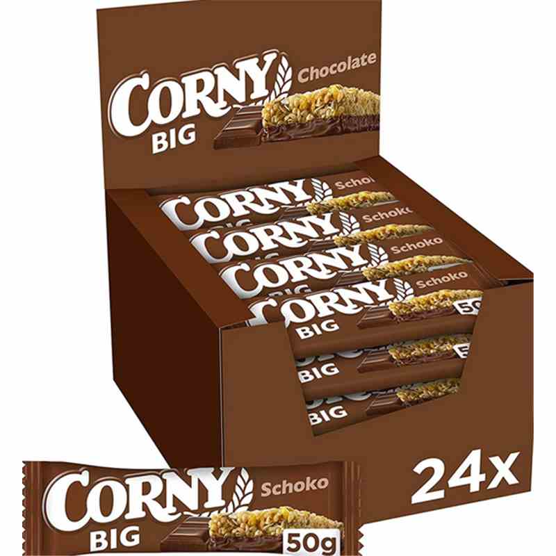 Riegel Corny 50g - Schokolade Karton