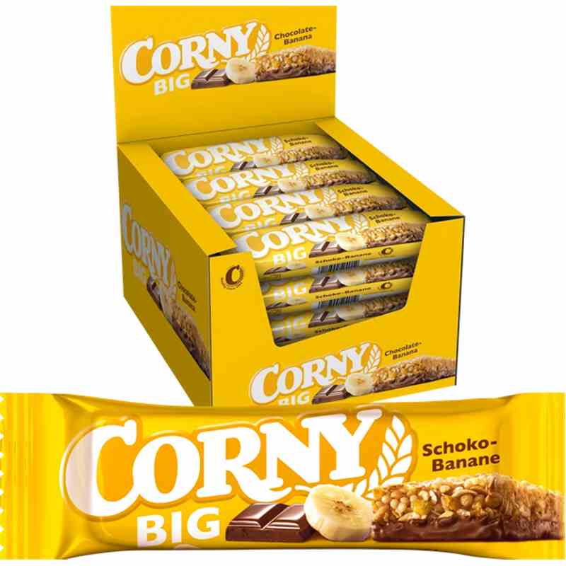 Riegel Corny 50g - Banane Schoko Karton
