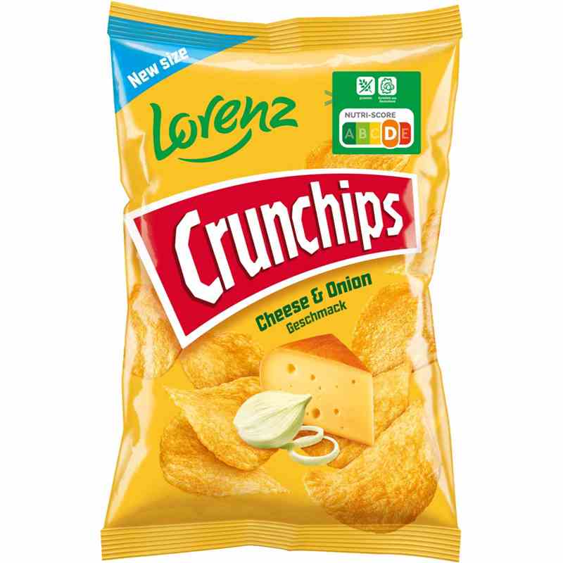 Crunchips 150g - Cheese & Onion Karton