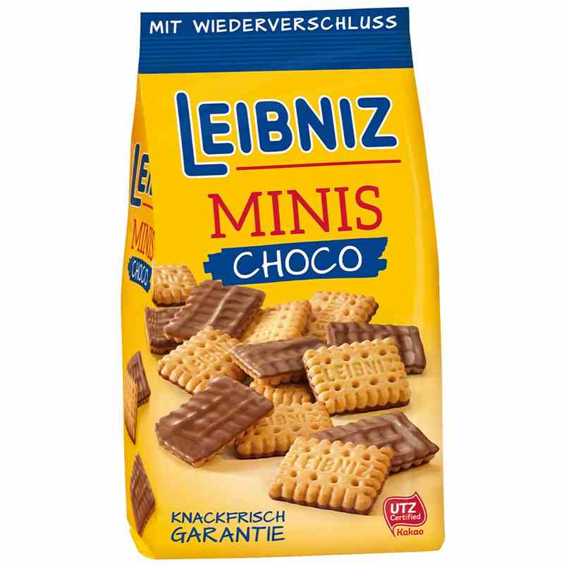Kekse - Leibniz 125g Tüte - Minis Choco Karton