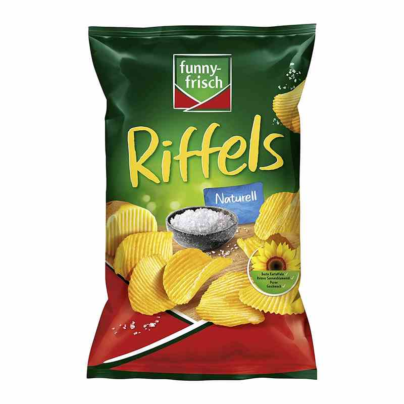 Funny Frisch 150g - Riffels Naturell Karton