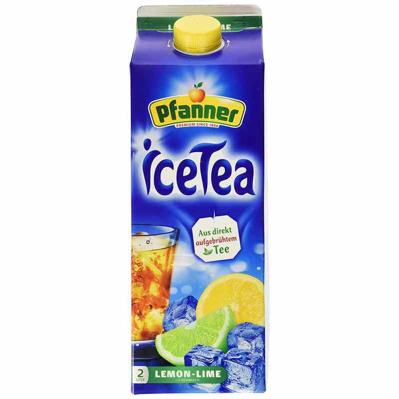 Pfanner 2L Lemon Lime Karton