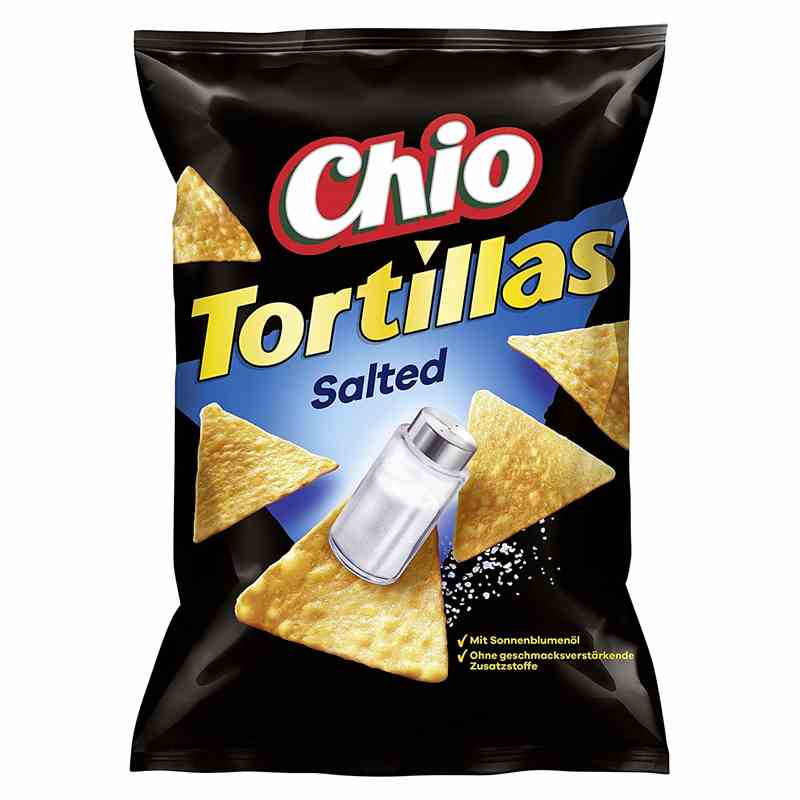 Chio Tortilla 110g - Salted Karton