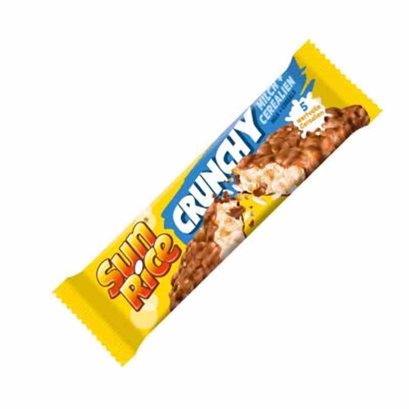 Sun Rice Crunchy Milch Riegel 45g Karton