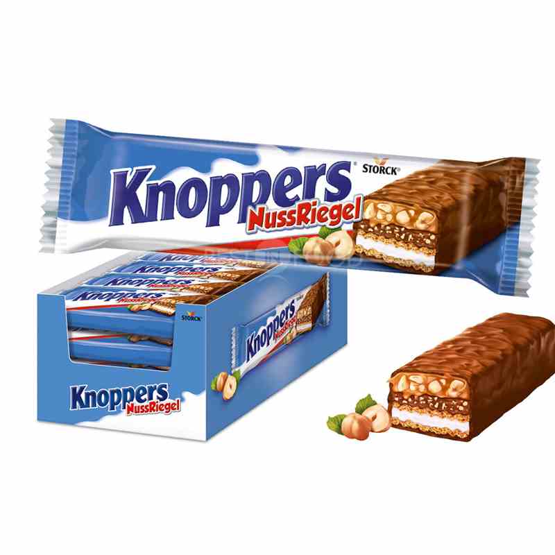 Knoppers 40g - Nuss Riegel Karton