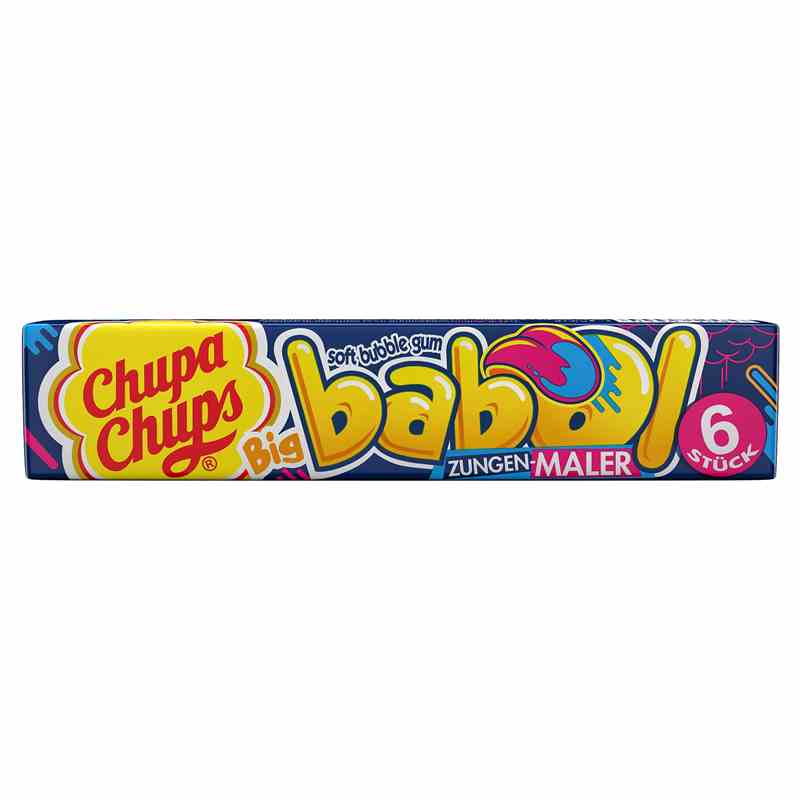Kaugummi Chupa Ch. Babol 27g - Zungen Maler Karton