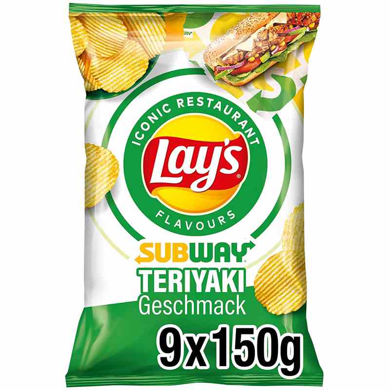Lay´s 150g - Edition Subway Teriyaki Karton