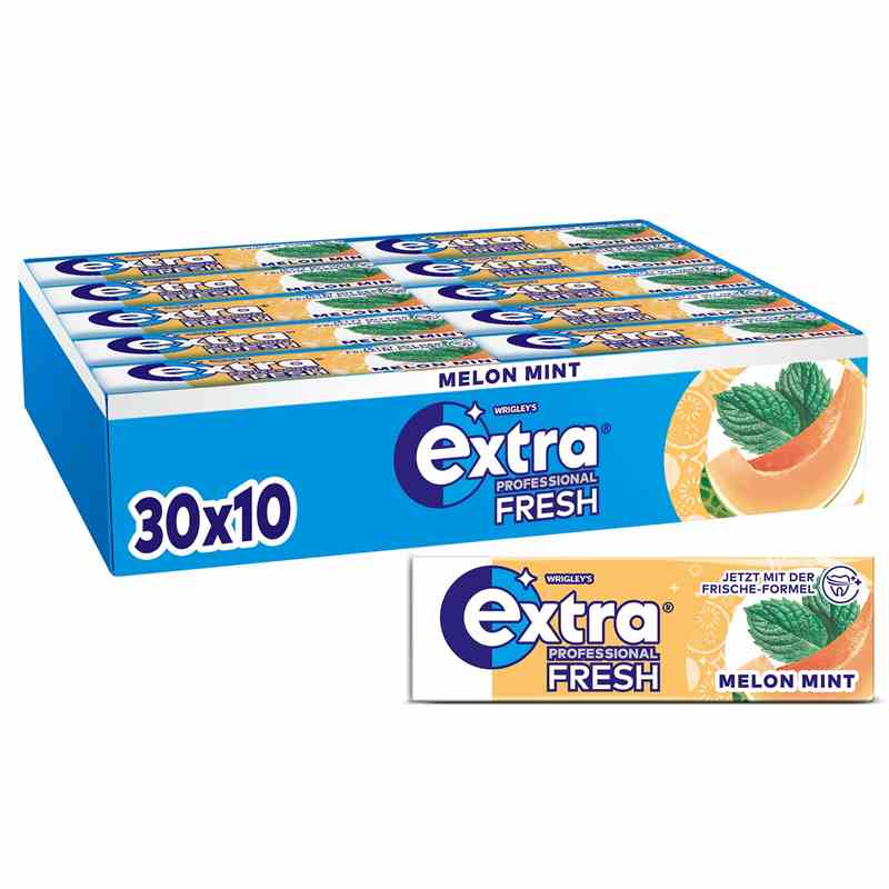 Kaugummi Prof. White Extra 30`er - Melon Mint Karton