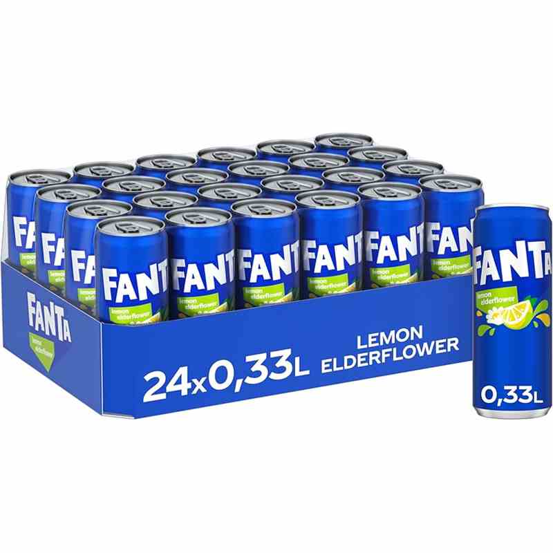 Fanta Lemon & Elderflow Dose 330 ml Karton
