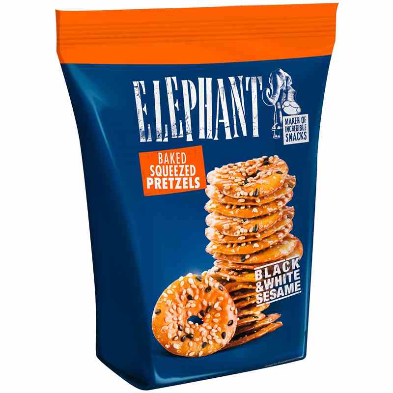 Elephant 80g - mit Weißen & Schwarzem Sesam Karton