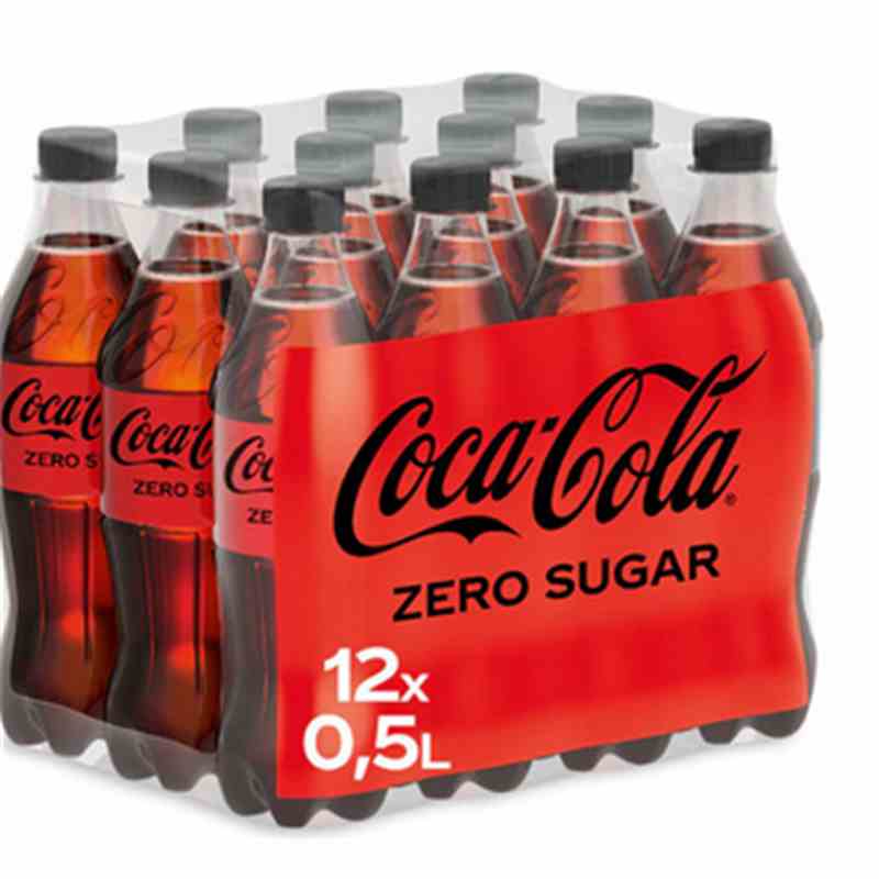 Coca Cola Zero 0,5 l Karton