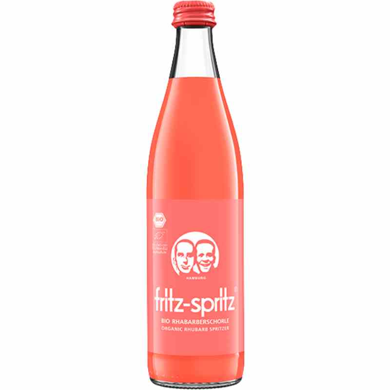 Fritz Bio Rhabarb. 0,33 l Karton