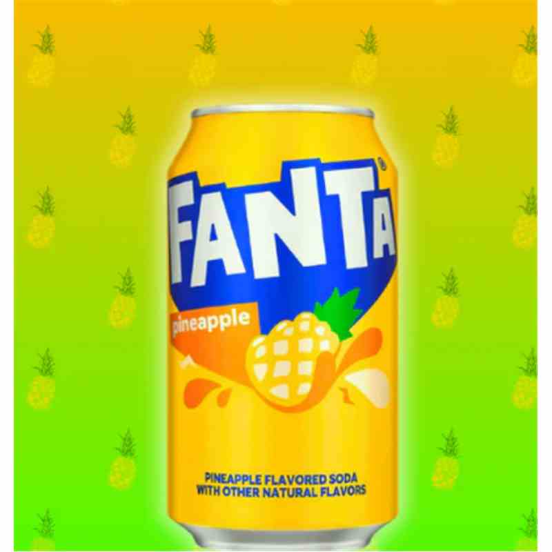 Usa Dose - Fanta 355ml - Pineapple ( Ananas ) Karton