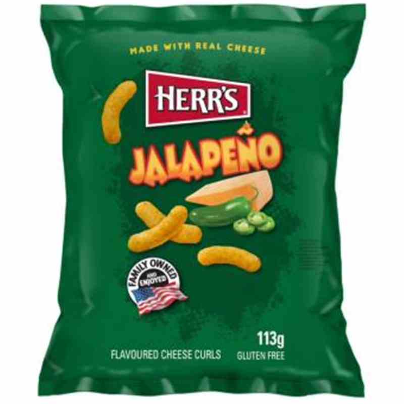 Usa Chip`s - Herr`s 113g - Jalapeno Cheese Karton