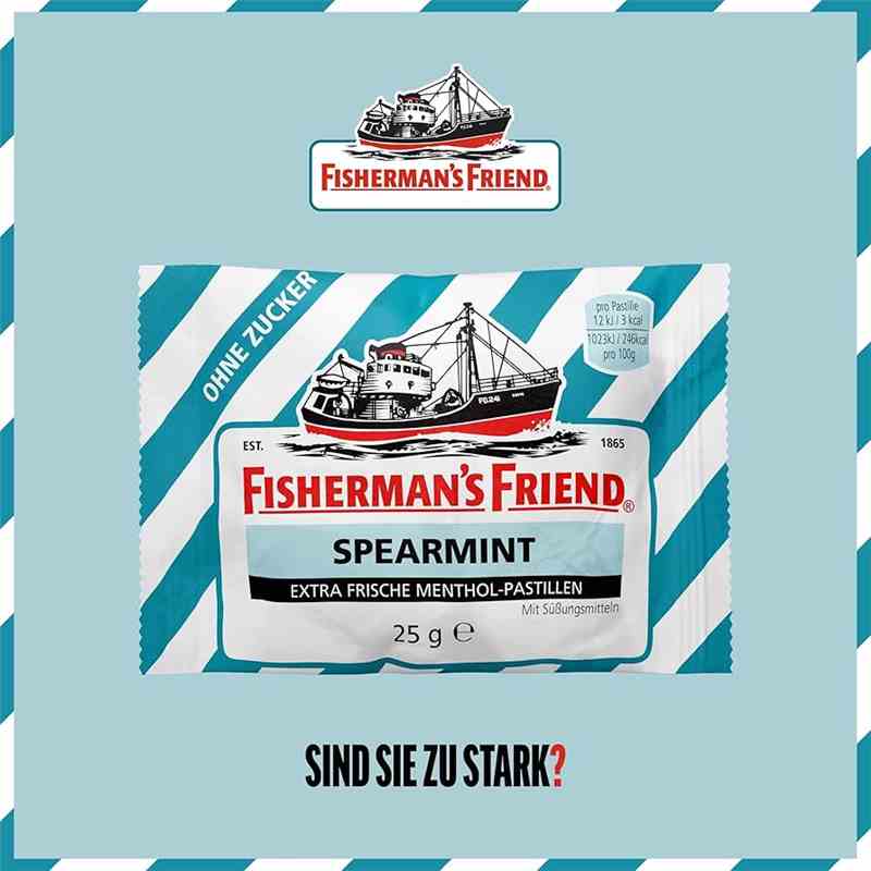 Fisherman`s Friends - Minze (Spearmint) ( Grün ) Karton