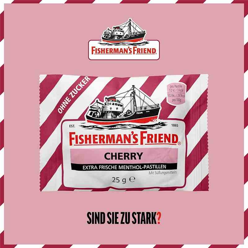 Fisherman `s Friends - Kirsche ohne Z. ( Rot ) Karton