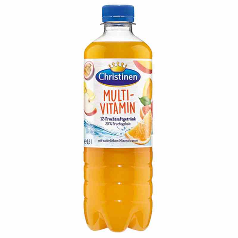Christinen 500ml Flasche - Multivitamin Karton
