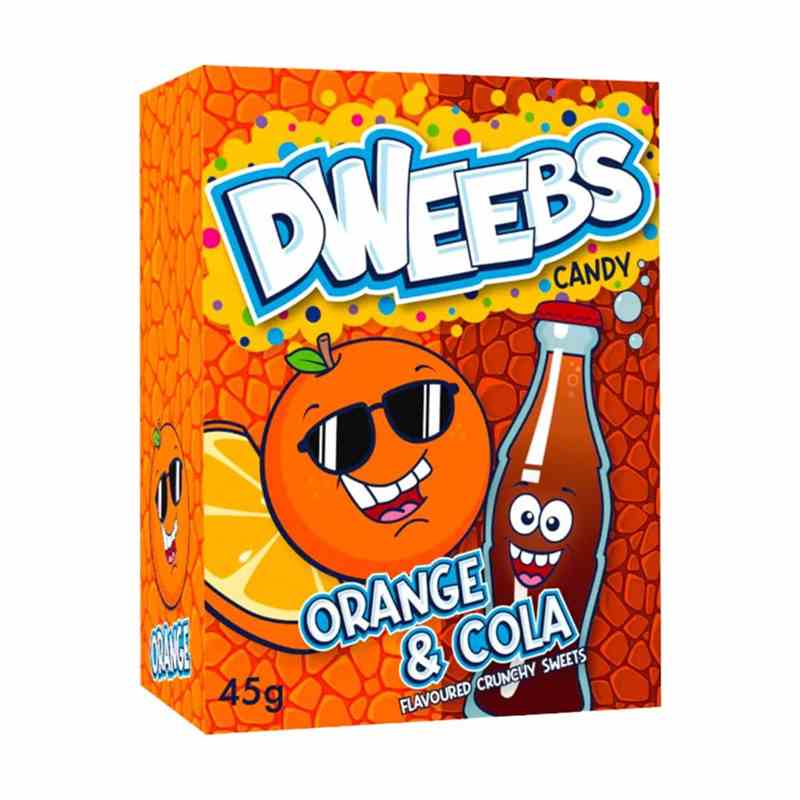 Usa Theater Box - Dweebs - Orange & Cola Karton