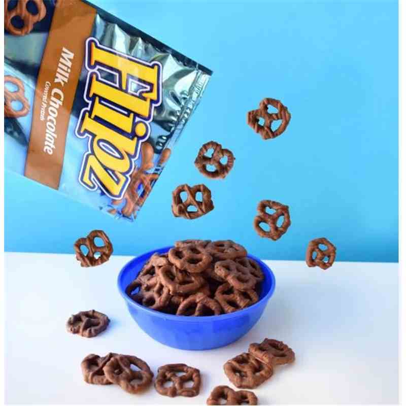 Usa Schokolade - Flipz - Milk Chocolate Karton