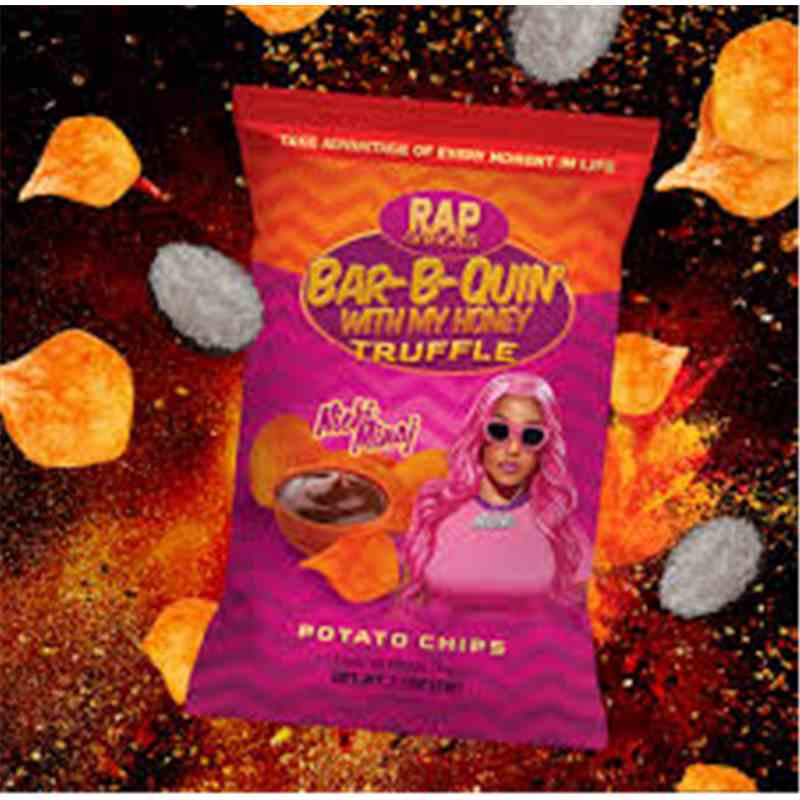 RAP Snacks Nicki Minaj BB-Quin Honey Truffle 71g Karton