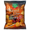 Funny Frisch 120g - Cross Cut Spicy BBQ Sauce Style Karton
