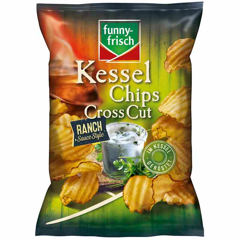 Funny Frisch 120g - Crosscut Ranch Sauce Style Karton