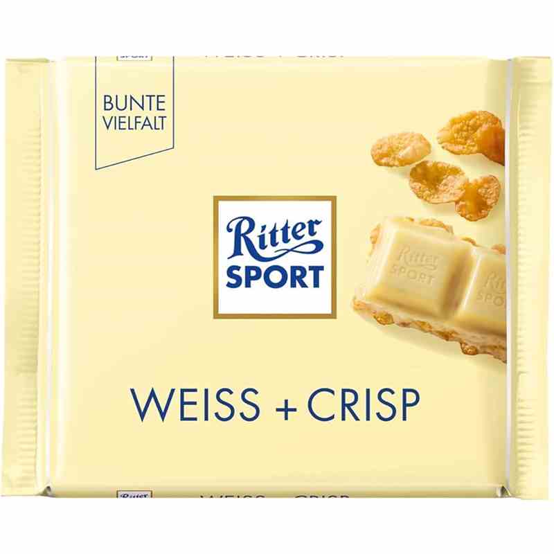 Ritter Sport - Weiss + Crisp Karton