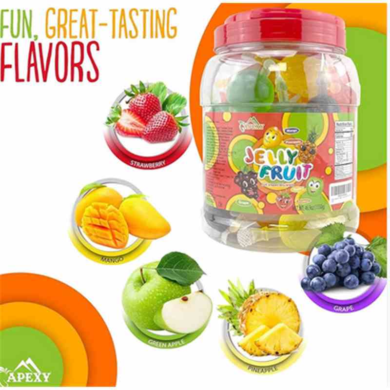 TikTok Trend Nr1 - Jelly Fruits Jar 40g Karton