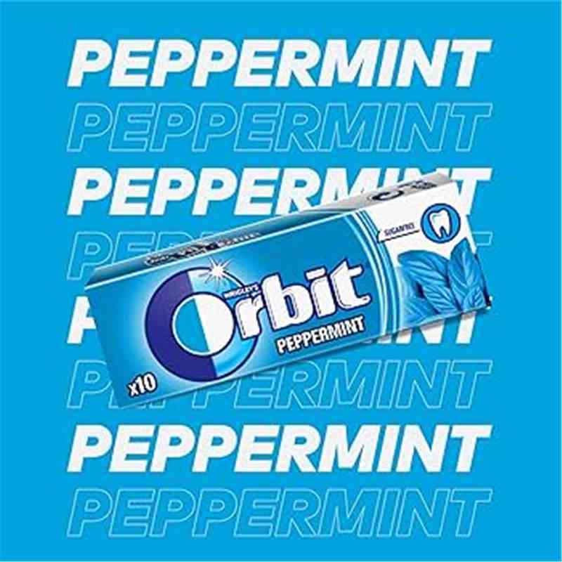 Kaugummi Orbit - Peppermint Display Karton