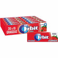 Kaugummi Orbit - Strawberry Display Karton