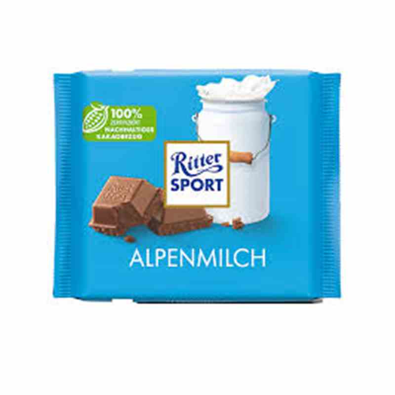 Ritter Sport - Alpenmilch Karton