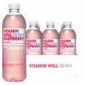Vitamin Well 500ml - Zero Raspberry Karton