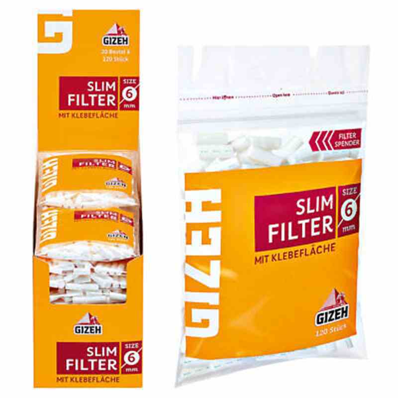 Gizeh Filter - Slim Filter ( Orange Original ) Karton