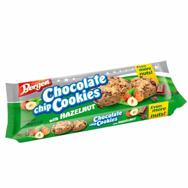 Usa Kuchen - Cookies - Choc. Chip Haselnuss (Bergen) Karton